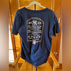 New York Yankees Derek Jeter 2020 MLB Hall of Fame Inductee Fanatics Shirt